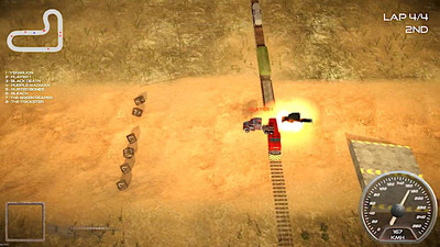 второй скриншот из Rock n' Rush: Battle Racing