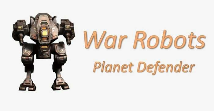 Обложка War Robots: Planet Defender