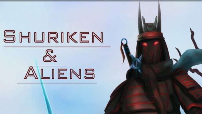 Обложка Shuriken and Aliens