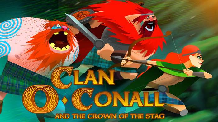Обложка Clan O'Conall and the Crown of the Stag