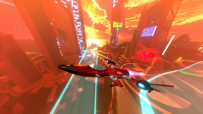 второй скриншот из Neon Wings: Air Race