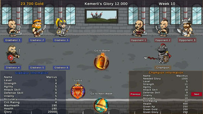 второй скриншот из Gladiators and Glory