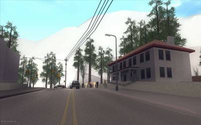 четвертый скриншот из Grand Theft Auto: San Andreas - Winter Vacation 2.0