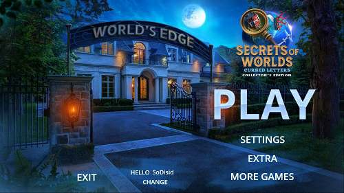 Обложка Secrets of Worlds: Cursed Letters Collector's Edition