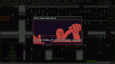 третий скриншот из Covid Simulator