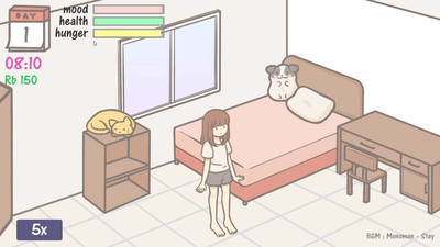 первый скриншот из Stay: A Cute but Anxious Girlfriend Simulator