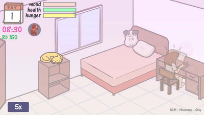 третий скриншот из Stay: A Cute but Anxious Girlfriend Simulator