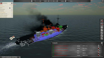 второй скриншот из Naval Hurricane