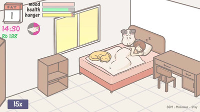 второй скриншот из Stay: A Cute but Anxious Girlfriend Simulator