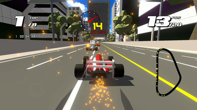 четвертый скриншот из Formula Retro Racing
