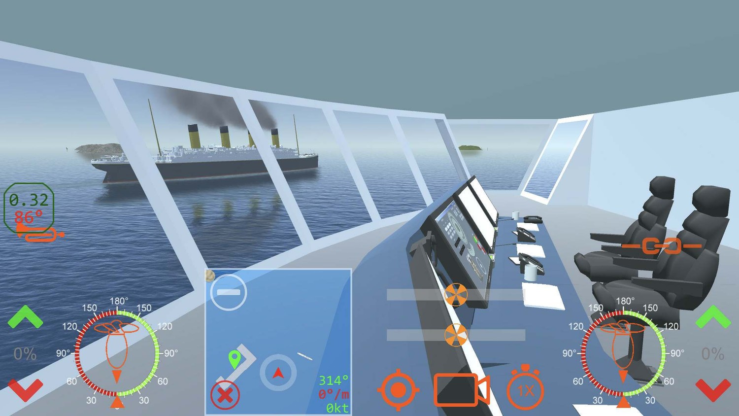 Handling simulator. Ship Builder Simulator. Airport ground handling Simulator VR.