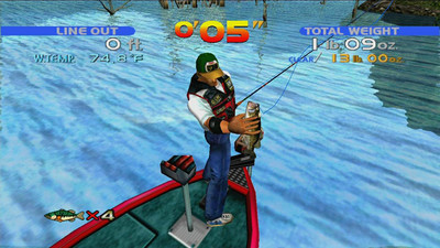 второй скриншот из SEGA Bass Fishing