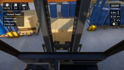 второй скриншот из Forklift Simulator 2023