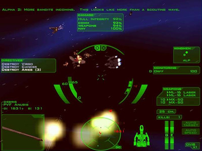 четвертый скриншот из Descent: Freespace Battle Pack (Conflict: Freespace The Great War, Silent Threat)