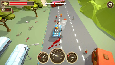 второй скриншот из Zombie Crush Driver