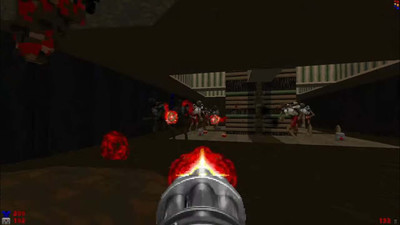 второй скриншот из Voxel Doom