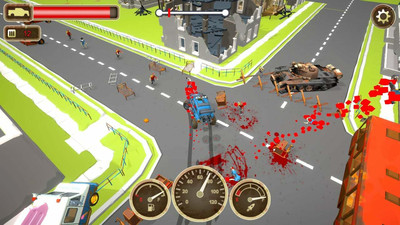 третий скриншот из Zombie Crush Driver