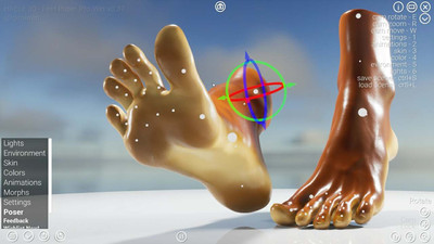 четвертый скриншот из HAELE 3D - Feet Poser Pro