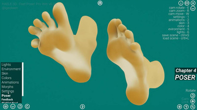 второй скриншот из HAELE 3D - Feet Poser Pro