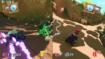 первый скриншот из Smurfs Kart