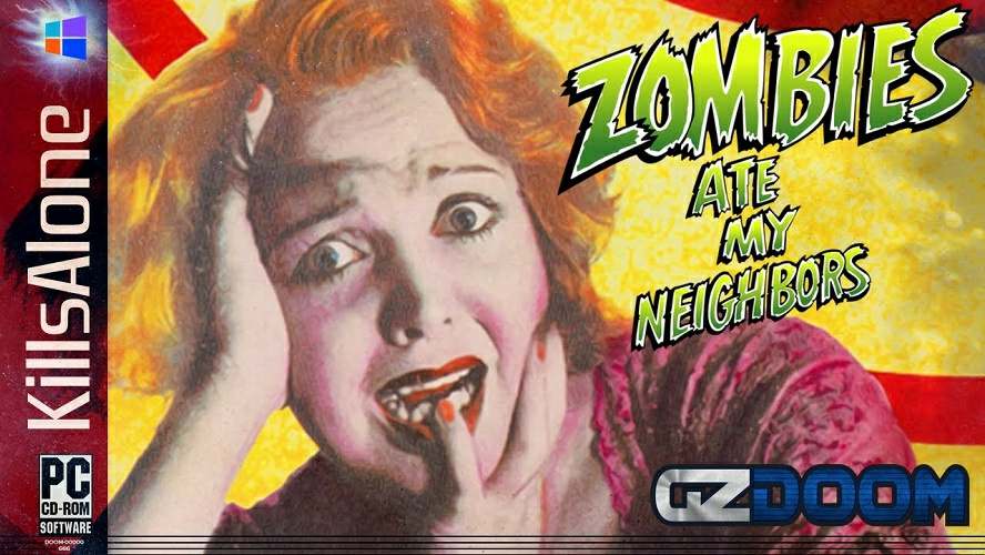Обложка Zombies Ate My Neighbors TC March 2022