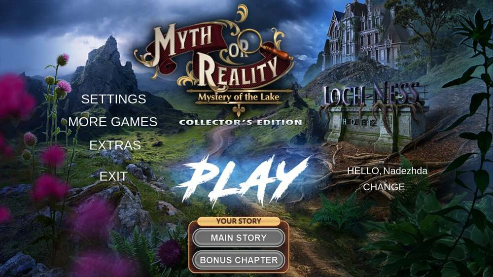 Обложка Myth or Reality: Mystery of the Lake Collectors Edition
