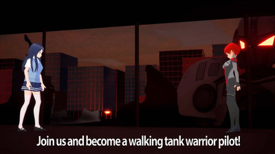первый скриншот из Walking Tank Warrior