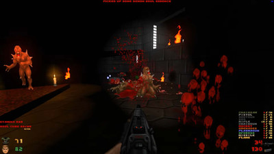 четвертый скриншот из Brutal Doom: Black Edition + HD Textures