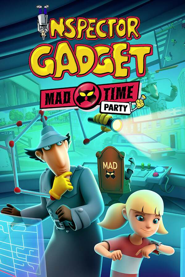 Обложка Inspector Gadget - Mad Time Party / Инспектор Гаджет – Безумная Вечеринка
