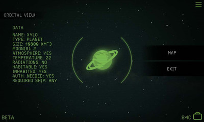 третий скриншот из SpaceNET - A Space Adventure