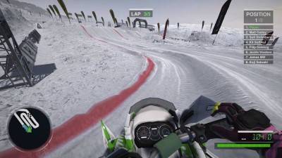 четвертый скриншот из Snow Moto Racing Freedom