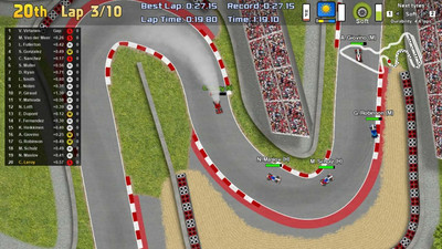 второй скриншот из Ultimate Racing 2D 2