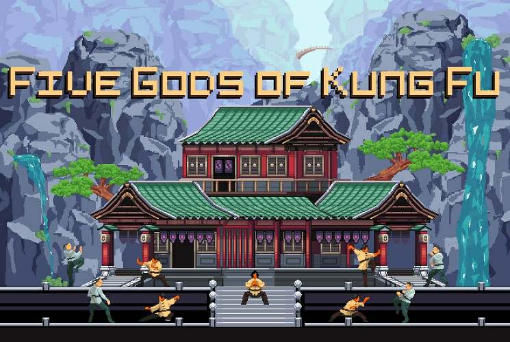 The Five Gods of Kung Fu