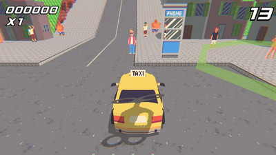 первый скриншот из Psycho Taxi