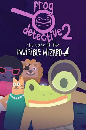 Обложка Frog Detective 2: The Case of the Invisible Wizard