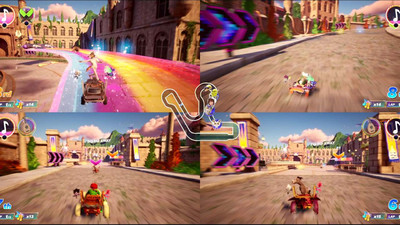 третий скриншот из DreamWorks All-Star Kart Racing