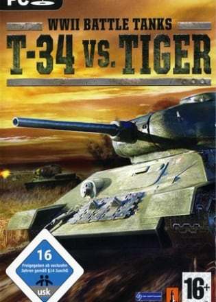 Обложка WW2 Battle Tanks T-34 vs. Tiger