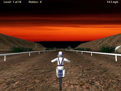 второй скриншот из Evel Knievel Interactive Stunt Game