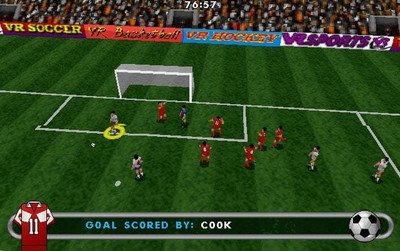 второй скриншот из VR Soccer '96