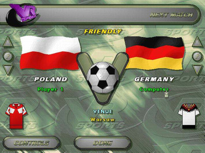 четвертый скриншот из VR Soccer '96