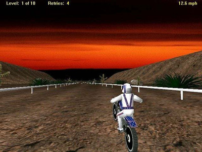 первый скриншот из Evel Knievel Interactive Stunt Game