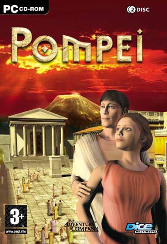 Обложка Pompei: The Legend of Vesuvius