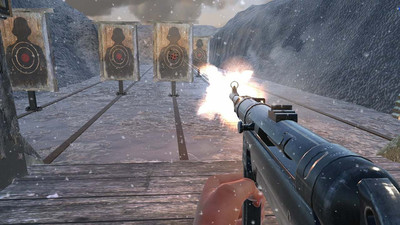 четвертый скриншот из World War 2 Winter Gun Range VR Simulator