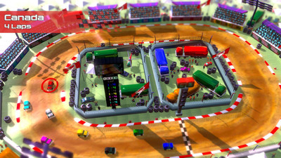 второй скриншот из Rock 'N Racing Off Road DX