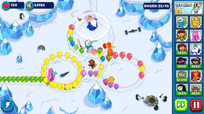 четвертый скриншот из Bloons Adventure Time TD