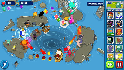 второй скриншот из Bloons Adventure Time TD