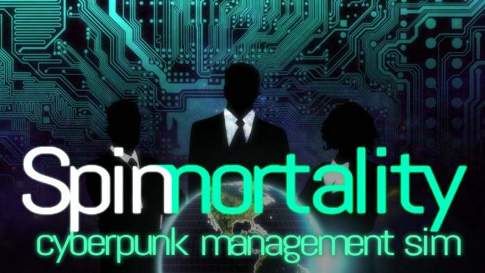 Spinnortality | cyberpunk management sim