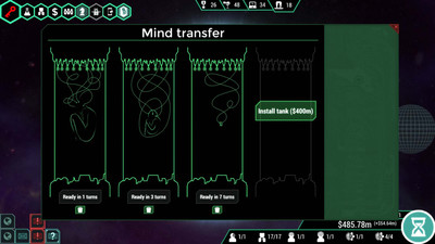 третий скриншот из Spinnortality | cyberpunk management sim