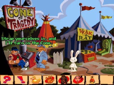 четвертый скриншот из Sam and Max Hit the Road