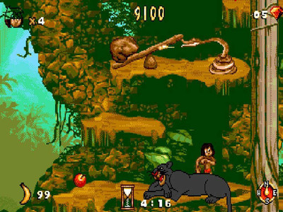 второй скриншот из Disney 16-bit Classics: Aladdin + The Lion King + The Jungle Book